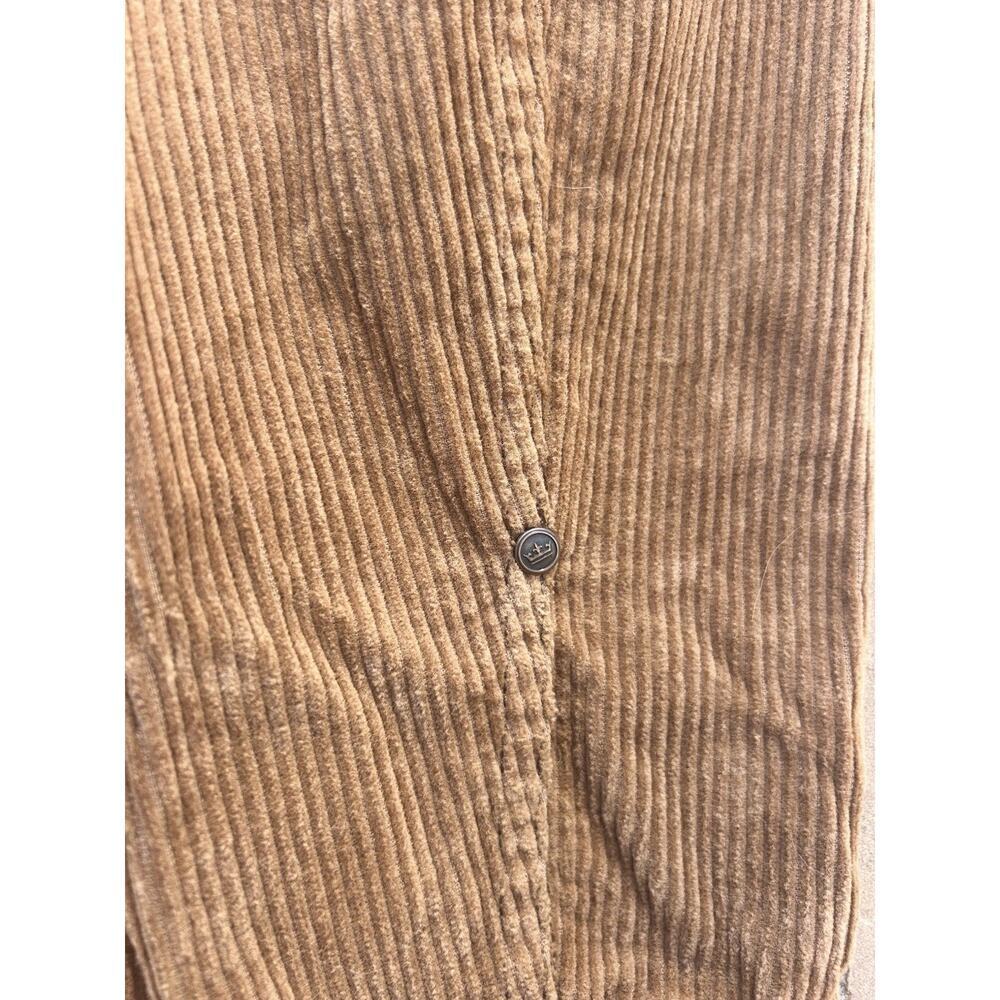 Peter Millar Mens size L Crown Corduroy Chore Coat Brown MSRP $225 EUC CC - Picture 3 of 6